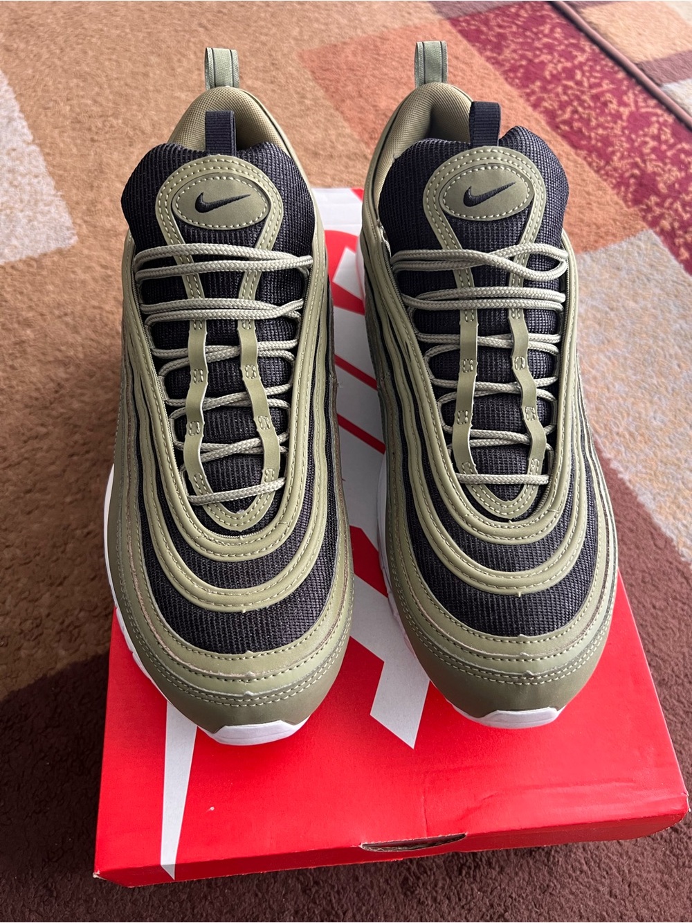 Nike Men’s Air Max 97 Olive Green & Black